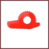 HEROFFIX 2pcs Universal Red Gear Shift Shifter Case Boot Protector