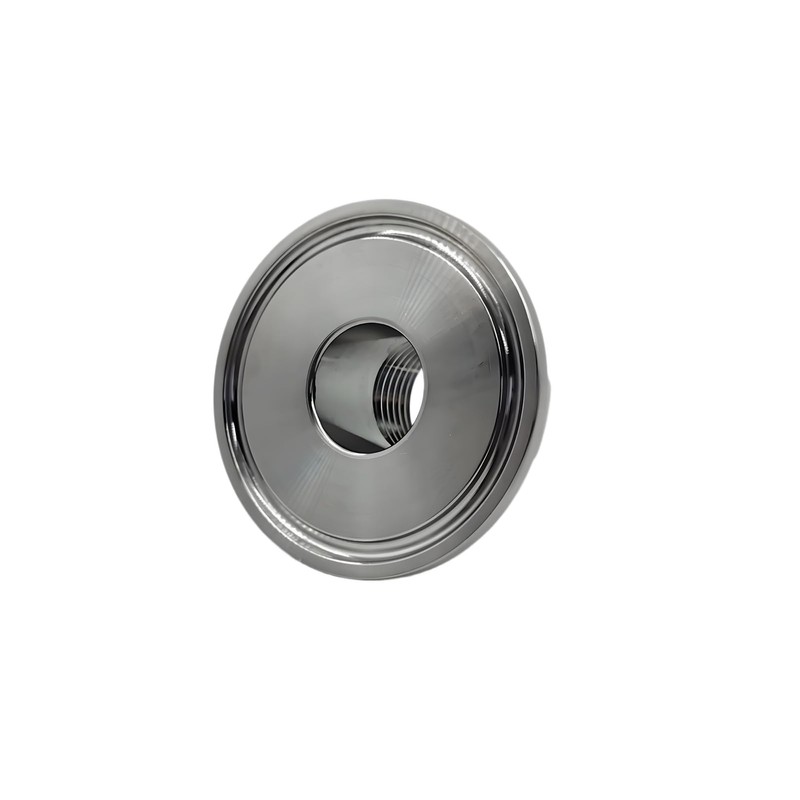 Threaded Adaptor Tri-Clamp 1.5" x 1" BSPT IG, Stainless Steel