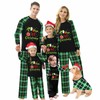 VS&LLWQ Family Christmas Pjs Matching Sets Matching Christmas Pajamas Christmas Pjs Family Set Family Christmas Pajamas(#104-V, 18 V)