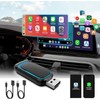 Quanlex Wireless Carplay Adapter and Android Auto Wireless Adapter,2024 Newest