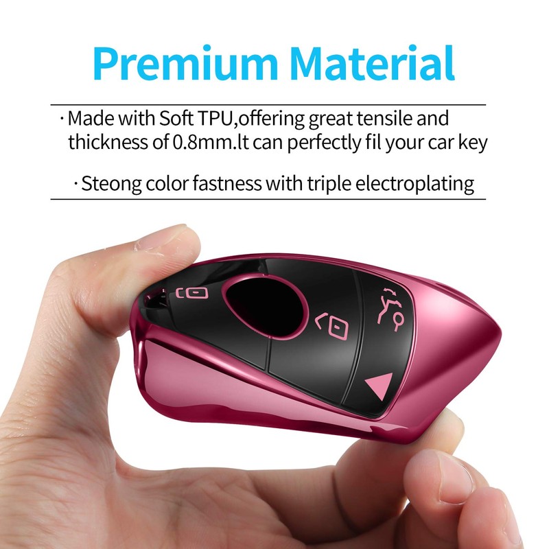 Tukellen Key fob Cover,Special Soft TPU Key Case