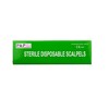 Disposable Scalpels Sterile Surgical Blade Size 15 Stainless Steel with