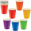 Baker Ross FN129 Rainbow Colours Paper Craft Cups - Pack