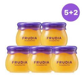 FRUDIA Blueberry Highly Moisturizing Exfoliating Honey Lip Balm 5+2 / 후르디아 블루베리 고보습 각질제거 허니 립밤 5+2