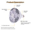 LEDHOLYT 45W PAR38 30pcs LEDs Warm White Spotlight Bulb E27