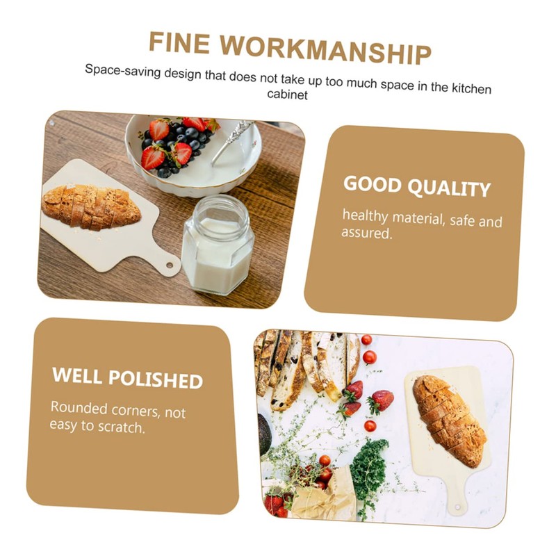 ABOOFAN 3Pcs Chopping Boards Set Mini Cutting Boards with Handle