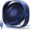 EasyAcc USB Small Desk Fan, Slumber Pod Fan [360°Rotatable Head