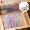 NIXRET Storage Box with Lid, Small, Mini Sorting Boxes, Plastic,