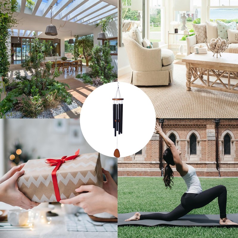 Wind Chimes,Memorial Wind Chimes,Deep Tone Soothing Melodic Memorial Wind Chimes,Sympathy