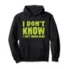 I Don't Know I Just Work Here Pullover Hoodie
