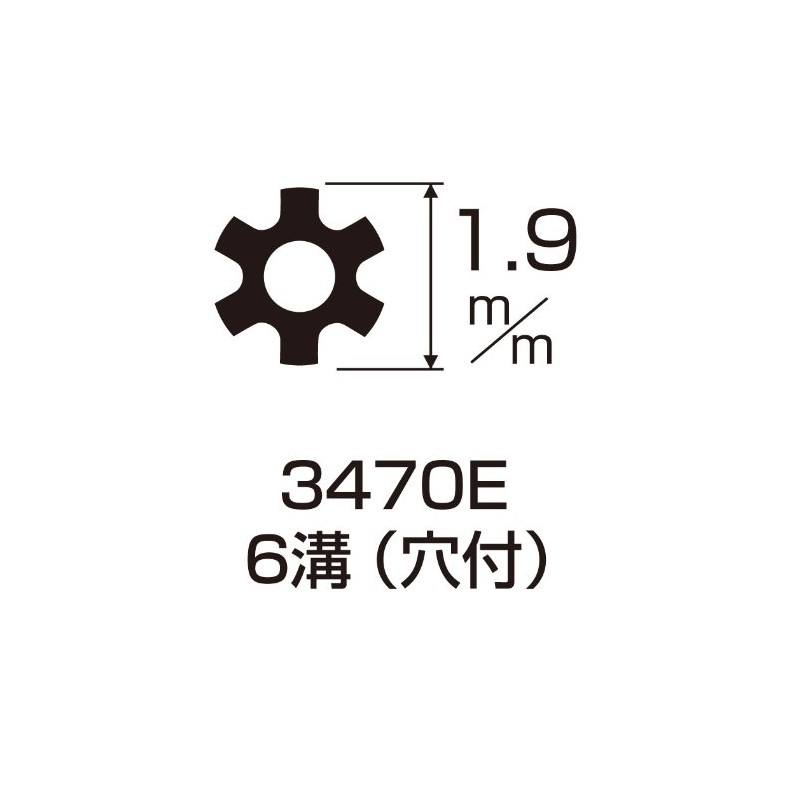 Gym (anex) Cell Phone Driver 6 Groove Hole with No.