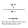 Thin Bamboo Wooden Toothpicks - Cocktail Sticks Bulk Value Bundle