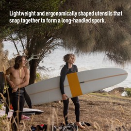 Sea to Summit Passage Cutlery Set 2-Piece Yellow