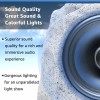 SDX Audio Wireless Bluetooth Rock Speakers Outdoor Waterproof Solar Powered