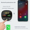 Bluetooth FM Transmitter 5.0, Car Radio Adapter LED Display Hands-Free