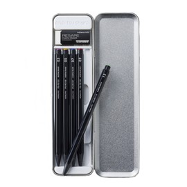 Kokuyo PS-PE100-L3 Mechanical Pencil Sharp, Resare, Can Pen Case, Limited Set, Black