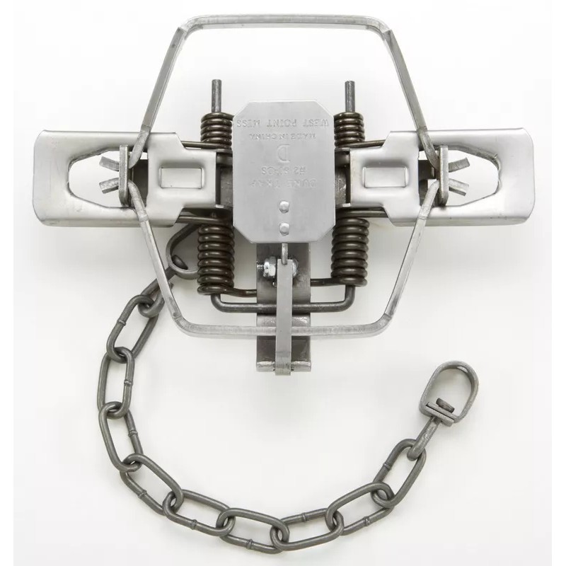 Duke 2 DUKE #2 SQUARE JAW OFFSET COIL SPRING TRAP