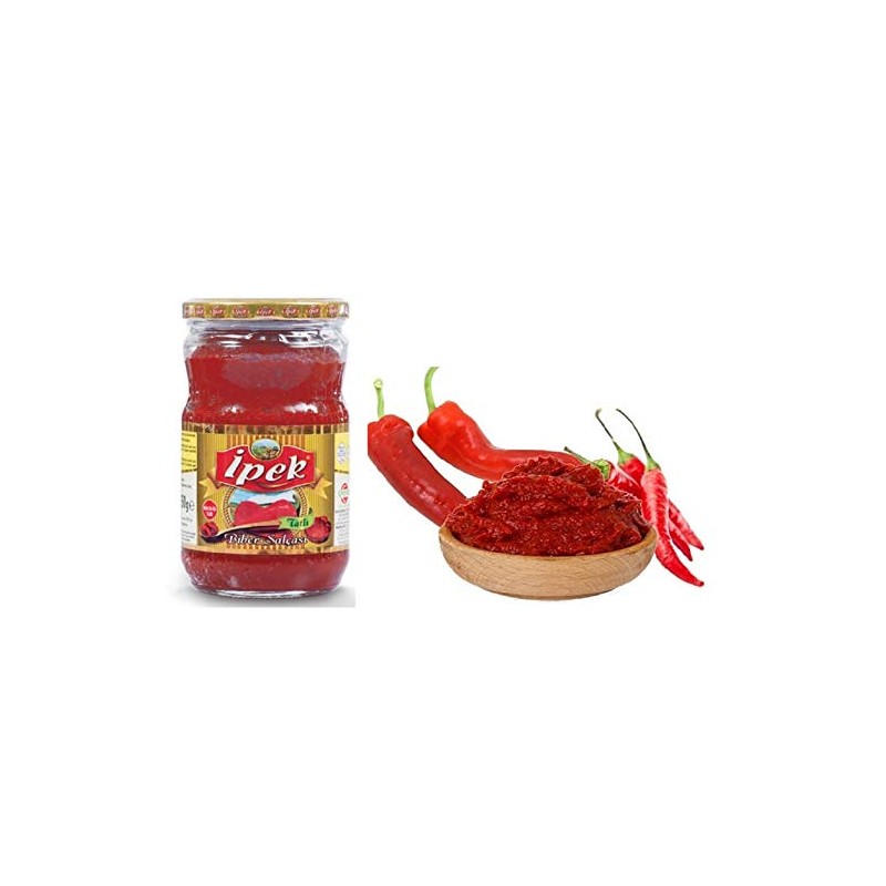 ipek Sweet Red Pepper Paste Sauce Turkish 22.92 oz 650