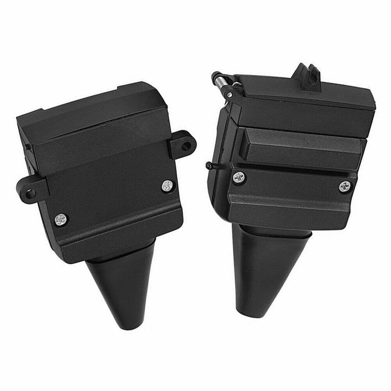 TooToo 12 Pin Flat Trailer Socket Plug Set Connector Trailer