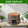 SORWATEE 3 in 1 Reptile Hide Cave with Humidifying Basin