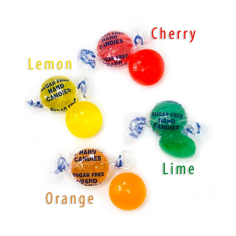 SweetGourmet Sugar-Free Assorted Fruits Hard Candy | 4 Flavors |