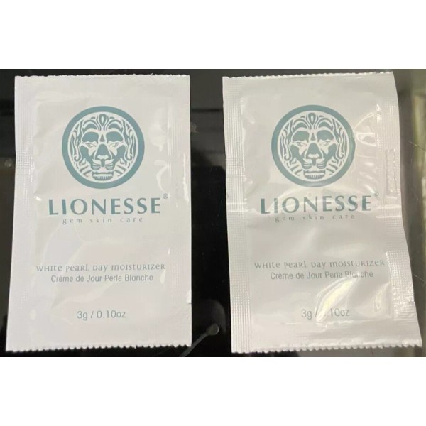 Lionesse 2 LIONESSE SAMPLES WHITE PEARL DAY MOISTURIZER- 0.1 fl
