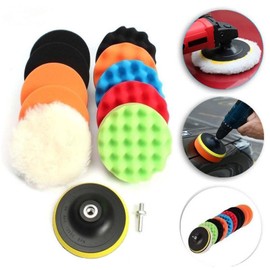 CHENGZI Car Polishing & Waxing Sponge Set Wool Wheel Polishing Pad Sponge Balls