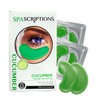 SpaScriptions Hydrogel Cucumber Under Eye Patches - Cooling Hydrating Eye