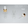 Hustar Small Dropper Bottle, 10pcs 5ml Mini Sample Dropper Bottles
