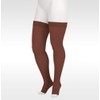 Juzo Soft 2001 Thigh-high 20-30mmhg Compression Open Toe Stocking ,Chocolate,3