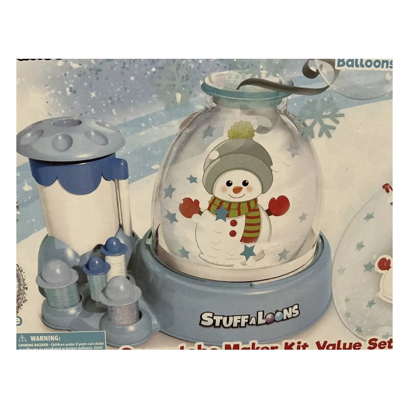 Goodmark Stuff A Loons Snow globe Maker Kit Value Set