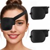 2PCS Parches para Ojo Perezoso Ajustables para Ambliopía (Ojo Derecho)