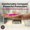 U by Kotex Click Compact Tampons, Super Plus Absorbency, Unscented,