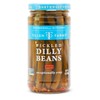 Tillen Farms Veggies, Pickled Crispy Dilly Beans, Hot and Spicy,