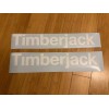 Timberjack Replacement Decals (Set Of 2 - 18”) skidder logging