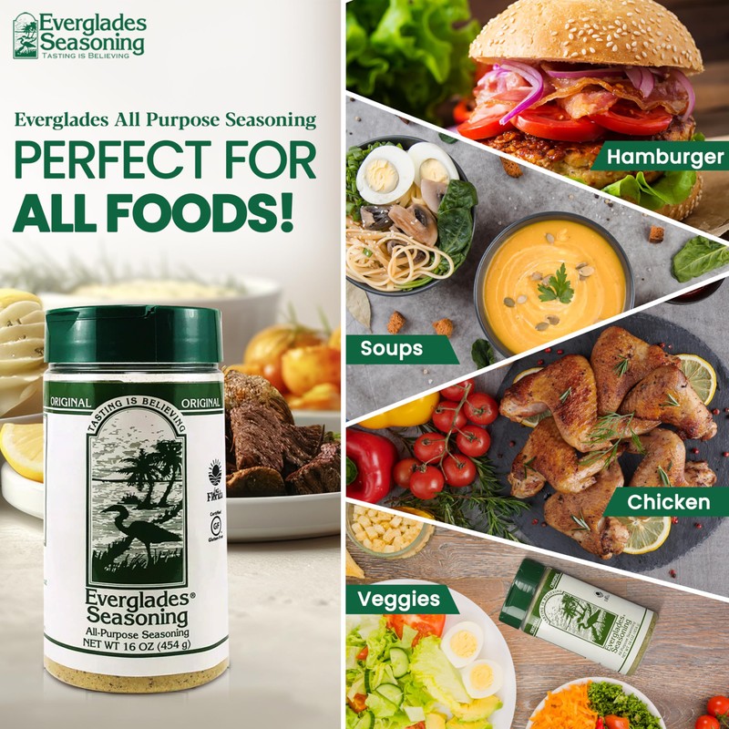 Everglades Seasoning & BBQ Rub Combo 14 oz (Pack of