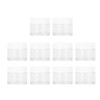 10Pcs 20g Round Empty Container Jar Refillable for Cream Cosmetic