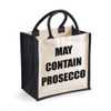 60 Second Makeover Limited Medium Jute Bag May Contain Prosecco