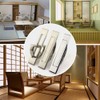 Daycount Pack of 2 Invisible Cabinet Drawer Handle Rotating Zinc