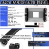 WenTigDY AM4 Backplate with Bracket，AM4 Backplane Mounting Hole Distance 3.51x2.13Inch
