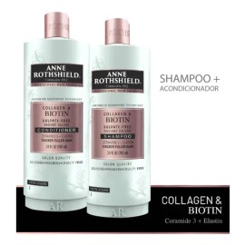 Acondicionador Colageno Y Biotina + Ceramida 700ml Anne Rothshield