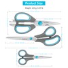 Asdirne Scissors, Kitchen Scissors with Sharp Stainless Steel Blades and