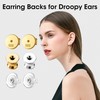 Earring Backs for Droopy Ears Heavy Earrings - Replacements Locking