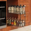 Hausvita 3-Tier Pull Out Cabinet Organizer Spice Rack for Narrow
