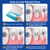 VINSULLA Dental Floss for Braces, Floss Threaders for Bridges and