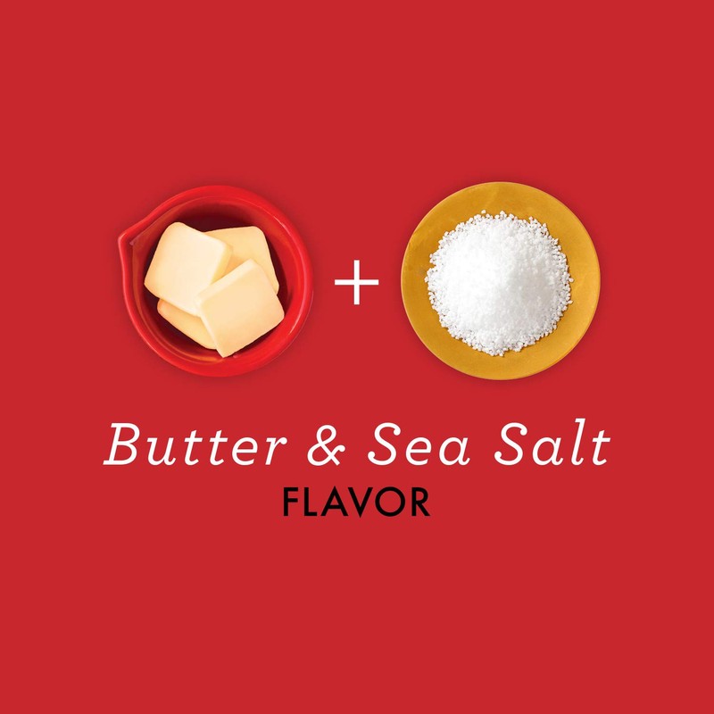 Orville Redenbacher’s Skinnygirl Microwave Popcorn, Butter & Sea Salt Popcorn,