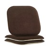 Elegant Comfort 2 Pack Chair Cushion Covers - Skid-Proof Rubber