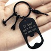 YATOJUZI Father's Day Keychain Gifts for Dad, If Dad Can't