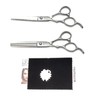 Montesoro 【Left-Handed Exclusive】5-Piece Haircut Scissors Set, Thinning, Self-Cut, Rust-Resistant Premium