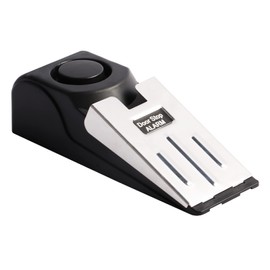 Kaket Door Stop Alarm, Security Wedge Door Stopper Alarm Non-Slip with 120dB Alert, Adjustable Sensitivity Lightweight Door Stop Alarm for Home Hotel Travel